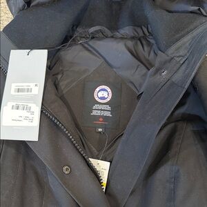 Canada Goose Women's Black Ski Jacket with Hood